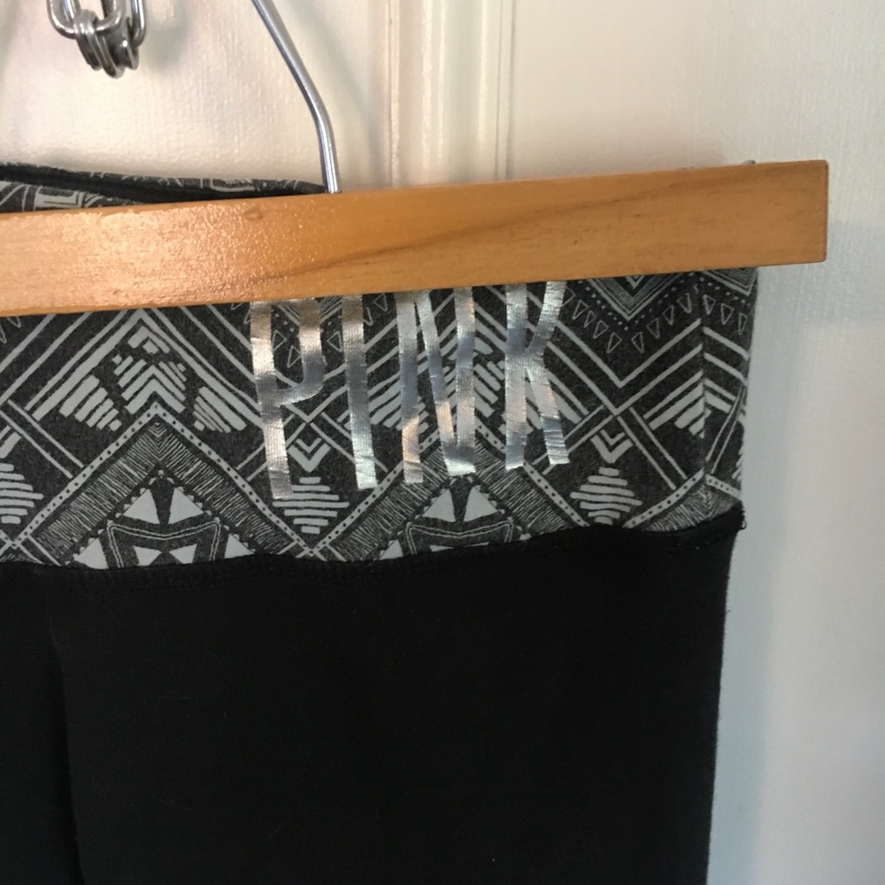 PINK Cotton Yoga Pants.  Old school style.